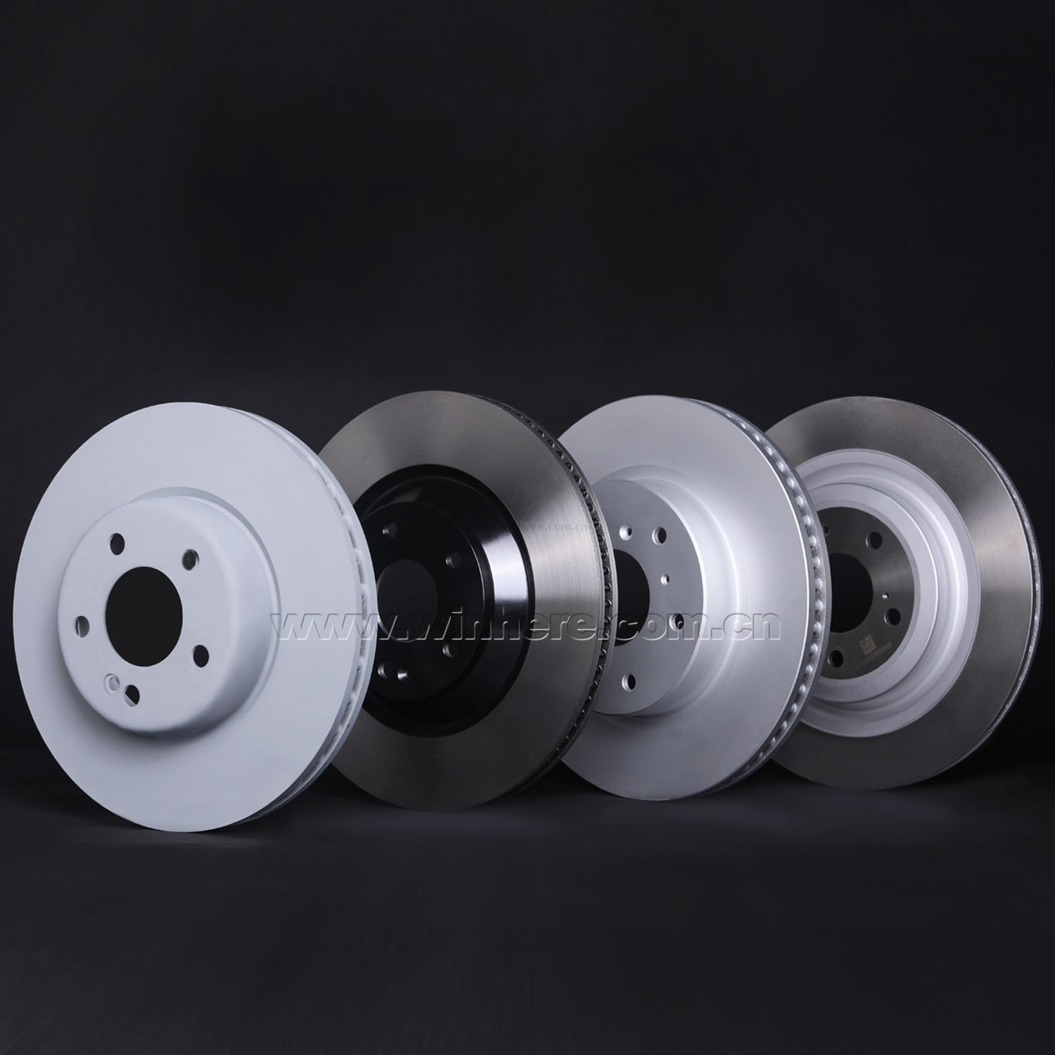 Gray Painted Brake Disc for AUDI, CUPRA, SEAT, SKODA Rear ECE R90